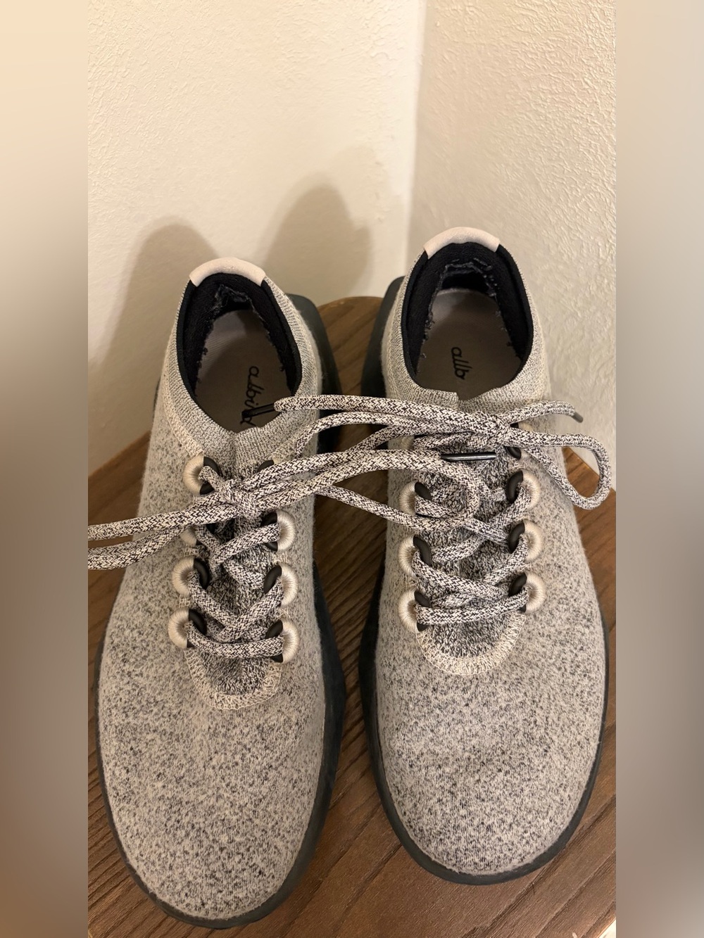 Allbirds Women’s Gray Wool Dasher Mizzle Sneakers Size 8